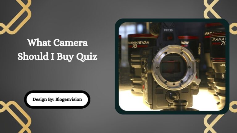 What Camera Should I Buy Quiz