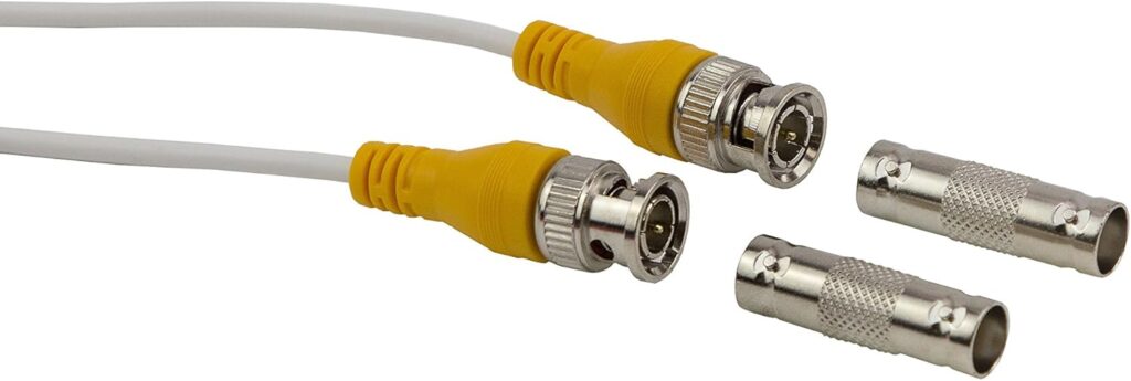 Plug-and-Play (RCA/BNC Combo Cables) β For Simple DIY Installations