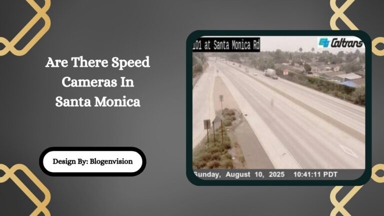 Are There Speed Cameras In Santa Monica