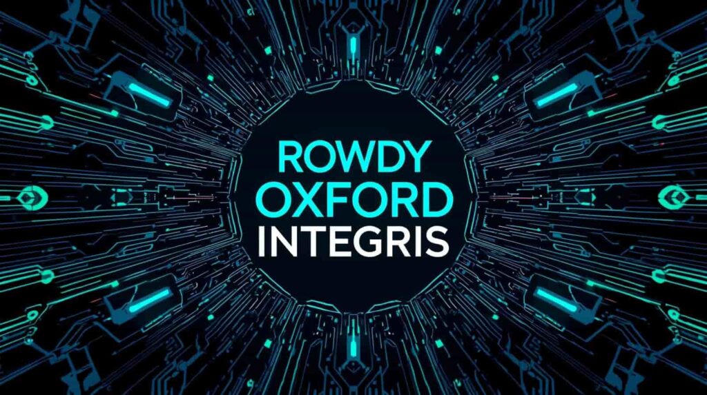 What Does Rowdy Oxford Integris Mean?